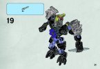 Bauanleitungen LEGO - BIONICLE - 70781 - Hüter der Erde: Page 21