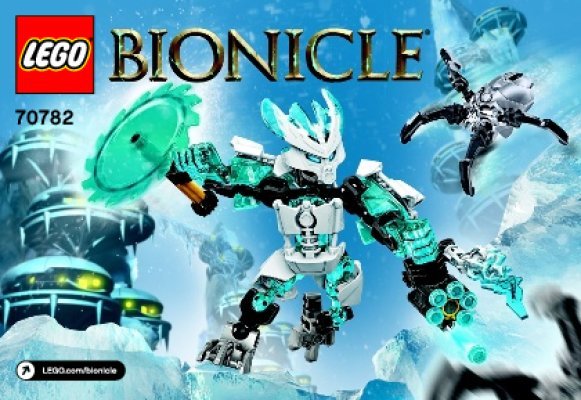 Bauanleitungen LEGO - BIONICLE - 70782 - Hüter des Eises: Page 1