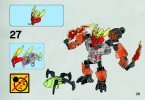 Bauanleitungen LEGO - BIONICLE - 70783 - Hüter des Feuers: Page 25