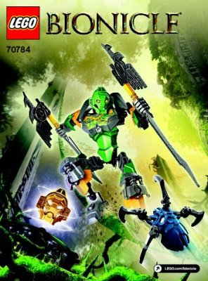 Bauanleitungen LEGO - BIONICLE - 70784 - Lewa – Meister des Dschungels: Page 1