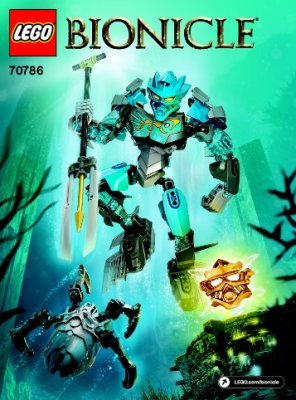 Bauanleitungen LEGO - BIONICLE - 70786 - Gali – Meister des Wassers: Page 1