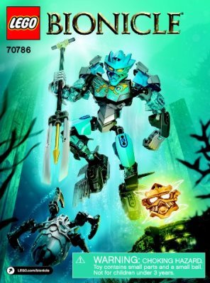 Bauanleitungen LEGO - BIONICLE - 70786 - Gali – Meister des Wassers: Page 1