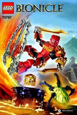 Bauanleitungen LEGO - BIONICLE - 70787 - Tahu – Meister des Feuers: Page 1