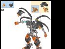 Bauanleitungen LEGO - BIONICLE - 70794 - Totenkopf-Skorpion: Page 46