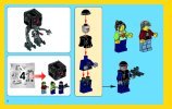 Bauanleitungen LEGO - THE LEGO MOVIE - 70813 - Windmühle und Feuerwehr-Roboter Verstärkung: Page 2