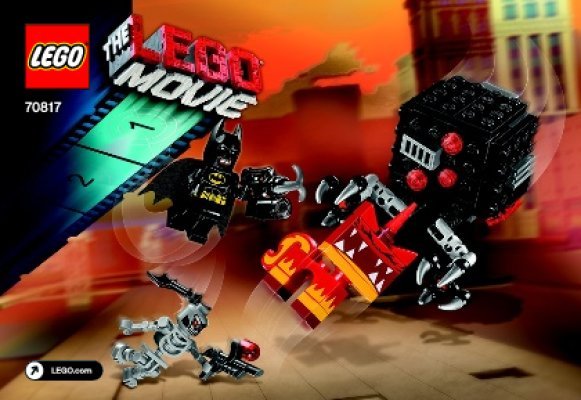 Bauanleitungen LEGO - THE LEGO MOVIE - 70817 - Batman™ & Super Kratz Kitty Attacke: Page 1