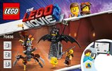 Bauanleitungen LEGO - 70836 - Battle-Ready Batman™ and MetalBeard: Page 1