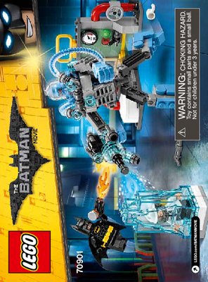 Bauanleitungen LEGO - THE LEGO BATMAN MOVIE - 70901 - Mr. Freeze™ Eisattacke: Page 1