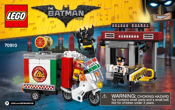 Bauanleitungen LEGO - THE LEGO BATMAN MOVIE - 70910 - Scarecrows Speziallieferung: Page 1