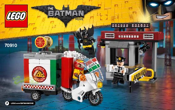 Bauanleitungen LEGO - THE LEGO BATMAN MOVIE - 70910 - Scarecrows Speziallieferung: Page 1