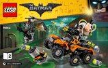 Bauanleitungen LEGO - THE LEGO BATMAN MOVIE - 70914 - Der Gifttruck von Bane™: Page 1