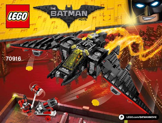 Bauanleitungen LEGO - THE LEGO BATMAN MOVIE - 70916 - Batwing: Page 1