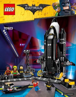 Bauanleitungen LEGO - 70923 - The Bat-Space Shuttle: Page 1