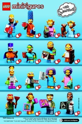 Bauanleitungen LEGO - The Simpsons - 71009 - LEGO® Minifiguren: The Simpsons™ Serie 2: Page 1