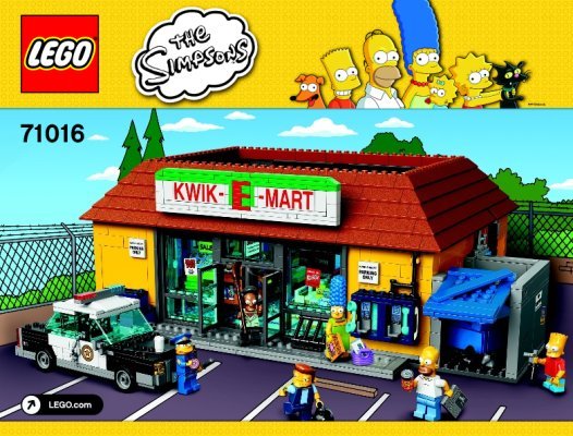 Bauanleitungen LEGO - The Simpsons - 71016 - Kwik-E-Mart: Page 1