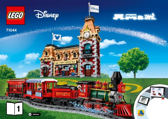 Bauanleitungen LEGO - 71044 - Disney Train and Station: Page 1