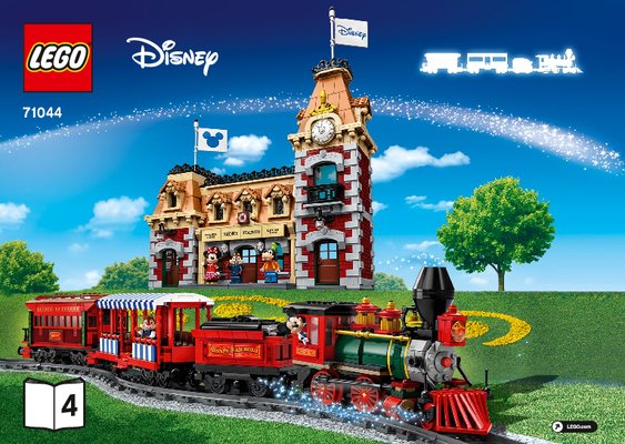 Bauanleitungen LEGO - 71044 - Disney Train and Station: Page 1