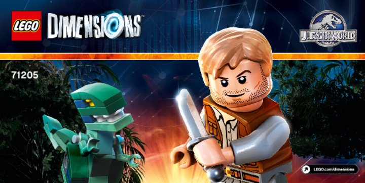 Bauanleitungen LEGO - DIMENSIONS - 71205 - Jurassic World™: Page 1