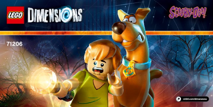 Bauanleitungen LEGO - DIMENSIONS - 71206 - Scooby-Doo™: Page 1