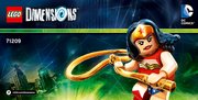 Bauanleitungen LEGO - DIMENSIONS - 71209 - Wonder Woman™: Page 1