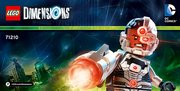 Bauanleitungen LEGO - DIMENSIONS - 71210 - Cyborg™: Page 1