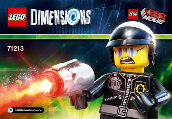 Bauanleitungen LEGO - DIMENSIONS - 71213 - Bad Cop: Page 1