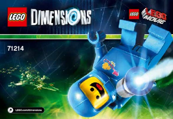 Bauanleitungen LEGO - DIMENSIONS - 71214 - Benny: Page 1