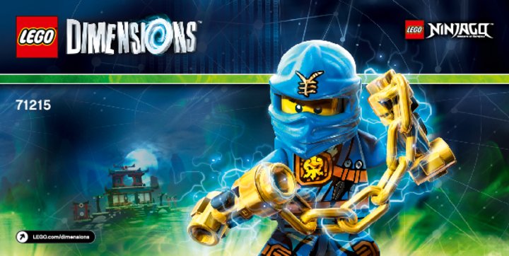 Bauanleitungen LEGO - DIMENSIONS - 71215 - Jay: Page 1