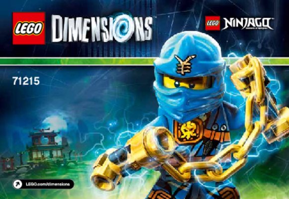 Bauanleitungen LEGO - DIMENSIONS - 71215 - Jay: Page 1