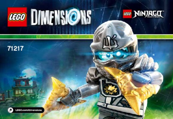 Bauanleitungen LEGO - DIMENSIONS - 71217 - Zane: Page 1