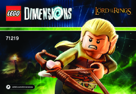 Bauanleitungen LEGO - DIMENSIONS - 71219 - Legolas™: Page 1