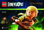 Bauanleitungen LEGO - DIMENSIONS - 71219 - Legolas™: Page 1