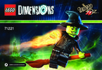 Bauanleitungen LEGO - DIMENSIONS - 71221 - Böse Hexe™: Page 1