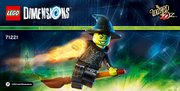 Bauanleitungen LEGO - DIMENSIONS - 71221 - Böse Hexe™: Page 1