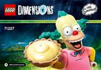 Bauanleitungen LEGO - DIMENSIONS - 71227 - Krusty: Page 1