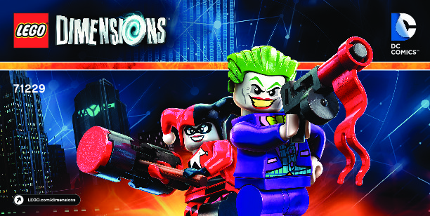 Bauanleitungen LEGO - DIMENSIONS - 71229 - Team-Paket DC Comics: Page 1