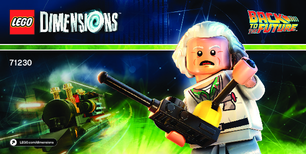 Bauanleitungen LEGO - DIMENSIONS - 71230 - Spaß-Paket Doc Brown: Page 1