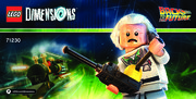 Bauanleitungen LEGO - DIMENSIONS - 71230 - Spaß-Paket Doc Brown: Page 1