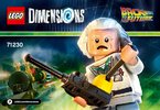 Bauanleitungen LEGO - DIMENSIONS - 71230 - Spaß-Paket Doc Brown: Page 1