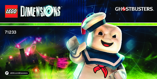 Bauanleitungen LEGO - DIMENSIONS - 71233 - Spaß-Paket Stay Puft: Page 1