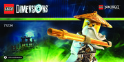 Bauanleitungen LEGO - DIMENSIONS - 71234 - Spaß-Paket Sensei Wu: Page 1