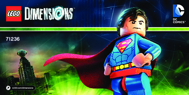 Bauanleitungen LEGO - DIMENSIONS - 71236 - Spaß-Paket Superman™: Page 1