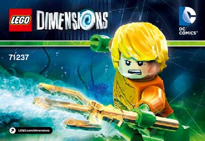 Bauanleitungen LEGO - DIMENSIONS - 71237 - Spaß-Paket Aquaman™: Page 1