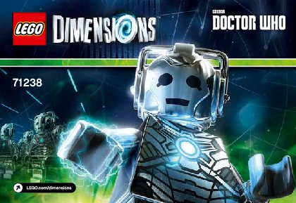 Bauanleitungen LEGO - DIMENSIONS - 71238 - Spaß-Paket Cyberman™: Page 1