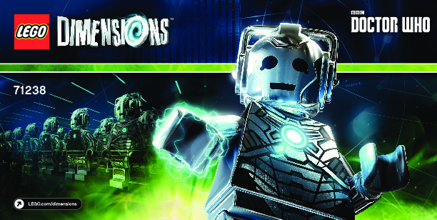 Bauanleitungen LEGO - DIMENSIONS - 71238 - Spaß-Paket Cyberman™: Page 1