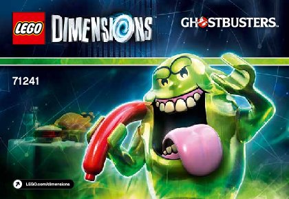 Bauanleitungen LEGO - DIMENSIONS - 71241 - Spaß-Paket Slimer™: Page 1