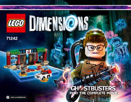 Bauanleitungen LEGO - DIMENSIONS - 71242 - Ghostbusters™ Story-Pack: Page 1