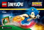 Bauanleitungen LEGO - DIMENSIONS - 71244 - Sonic the Hedgehog™ – Level-Paket: Page 1