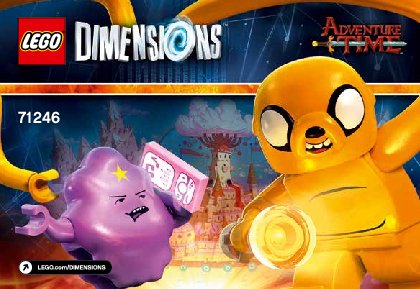 Bauanleitungen LEGO - DIMENSIONS - 71246 - Adventure Time™ Team-Paket: Page 1