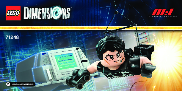 Bauanleitungen LEGO - DIMENSIONS - 71248 - Mission: Impossible™ Level-Paket: Page 1